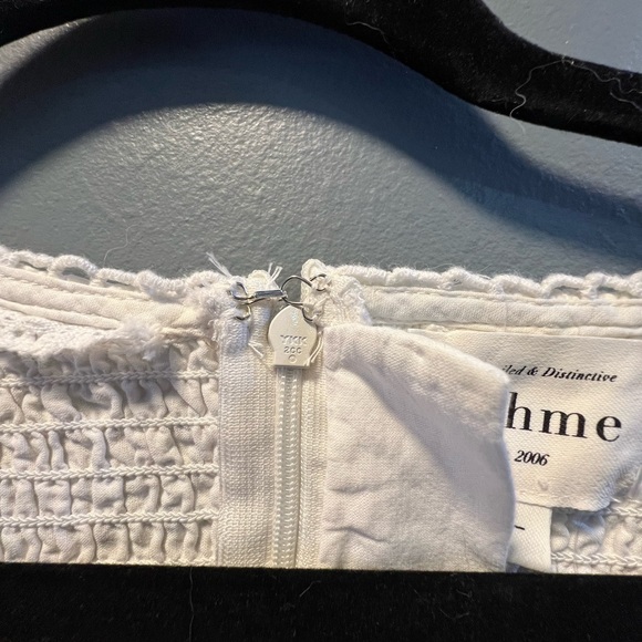 Böhme White Embroidered Dress - Picture 9 of 12